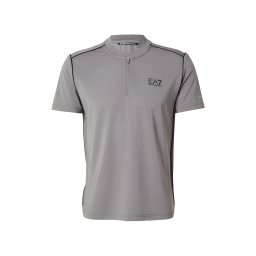 EA7 Emporio Armani Tricou funcțional grej / negru