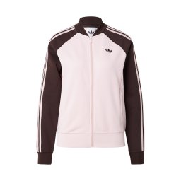 ADIDAS ORIGINALS Hanorac 'SST TT' ciocolatiu / roz