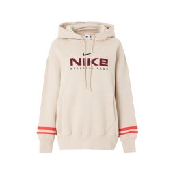 Nike Sportswear Bluză de molton 'CLS+ PHNX FLC' nisipiu / albastru marin / portocaliu