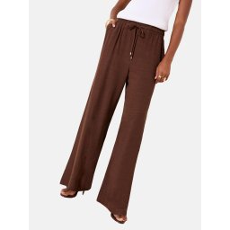 Lipsy Pantaloni ciocolatiu