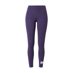 PUMA Pantaloni sport 'ESS No. 1' mov închis / alb