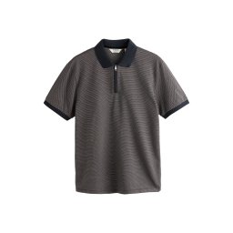 Next Tricou 'N. Premium' gri taupe / gri grafit / negru / alb