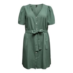 Vero Moda Curve Rochie 'VMCMymilo' verde pin