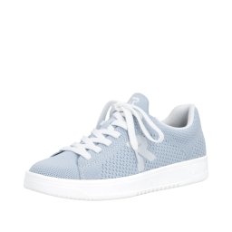 Rieker Sport Sneaker low albastru deschis / alb