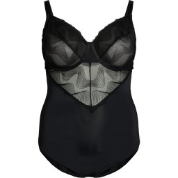 Devoted by Zizzi Body 'Ltess' negru
