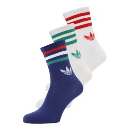 ADIDAS ORIGINALS Șosete albastru / verde / roșu / alb