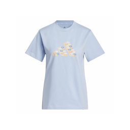 ADIDAS SPORTSWEAR Tricou funcțional 'DESTIADI' albastru / albastru deschis / portocaliu caisă / alb