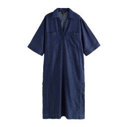 Next Rochie tip bluză albastru închis