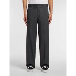 DICKIES Pantaloni cu dungă gri metalic