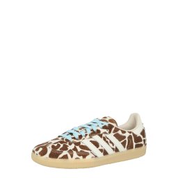ADIDAS ORIGINALS Sneaker low 'SAMBA' bej deschis / azuriu / maro