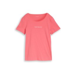 TOM TAILOR Tricou roz / argintiu