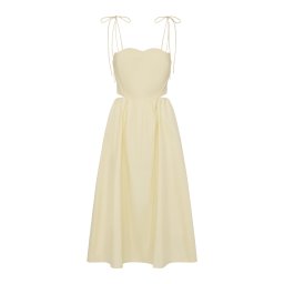 LeGer by Lena Gercke Rochie de seară 'Tela' galben pastel