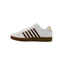 K-SWISS Sneaker low 'Court Tiebreak II' maro închis / alb