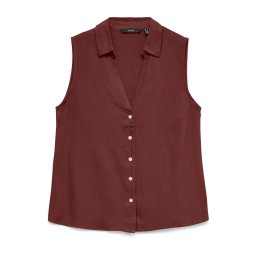 VERO MODA Bluză 'VMMymilo' roșu carmin