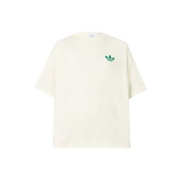 ADIDAS ORIGINALS Tricou 'MOUNTAIN' galben curry / verde / alb lână