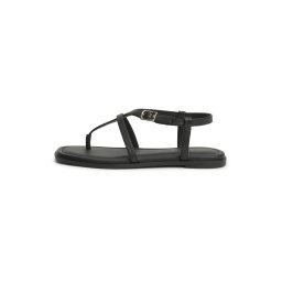 TOMMY HILFIGER Flip-flops 'Strap Toe Post' negru