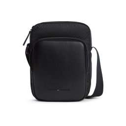 TOMMY HILFIGER Geantă de umăr negru