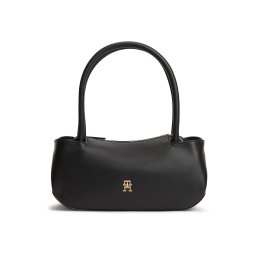 TOMMY HILFIGER Geantă de umăr negru