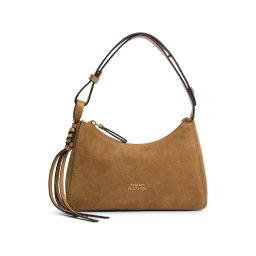 TOMMY HILFIGER Geantă de umăr 'Metal Logo Shoulder' maro caramel