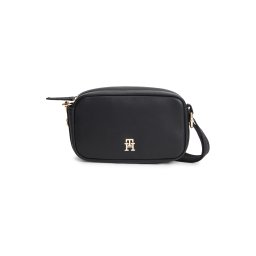 TOMMY HILFIGER Geantă de umăr negru