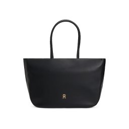 TOMMY HILFIGER Plase de cumpărături gri grafit / negru