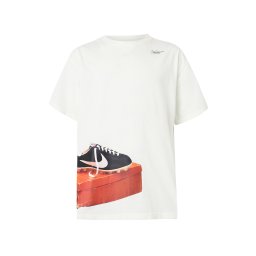 Nike Sportswear Tricou fildeş / maro coniac / negru