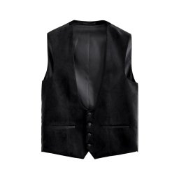 Next Vestă de costum negru