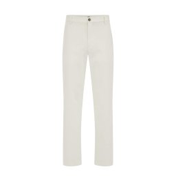 WE Fashion Pantaloni eleganți fildeş