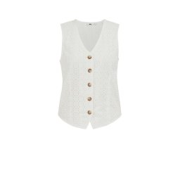 WE Fashion Vestă alb