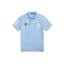 Polo Ralph Lauren Tricou bej / bleumarin / albastru deschis / alb