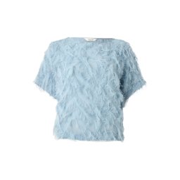 SELECTED Bluză 'SLFMyline' albastru deschis