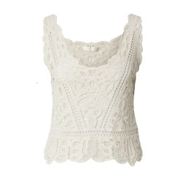 GUESS Top brodat bej