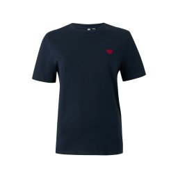 PIECES Tricou 'PCMila' bleumarin / roșu