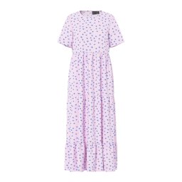 PIECES Rochie 'PCEvie' bleumarin / albastru porumbel / roz
