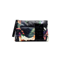 Desigual Geantă de umăr 'MENSAJES' negru
