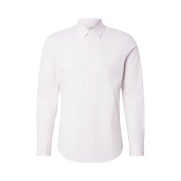 Calvin Klein Cămașă roz pastel / alb