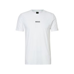 BOSS Tricou funcțional 'Serve 1' negru / alb