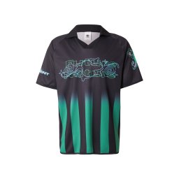 ELEMENT Tricou 'EAXE' azur / verde smarald / negru