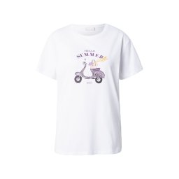 Liu Jo Tricou galben miere / lila / negru / alb