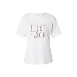 Liu Jo Tricou 'ECS' auriu / alb
