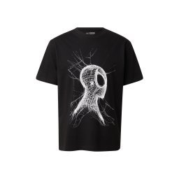 GAP Tricou 'MVL SPIDERMAN' negru / alb