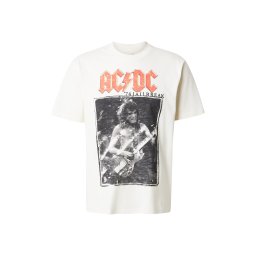 GAP Tricou 'APR - ACDC' galben / alb