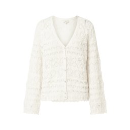ONLY Carmakoma Geacă tricotată 'CARCOLETTE' fildeş