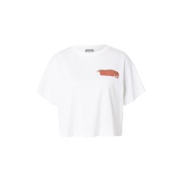 MM by Max Mara Tricou 'FUNALE' arămiu / roșu ruginiu / alb