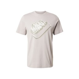 Nike Sportswear Tricou 'FUTURA' grej / verde / alb