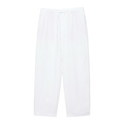 Pull&Bear Pantaloni alb
