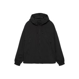 Pull&Bear Geacă de primăvară-toamnă negru