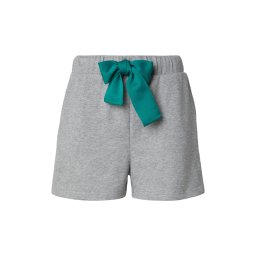PIECES Pantaloni 'PCCHILLI' gri amestecat / verde petrol
