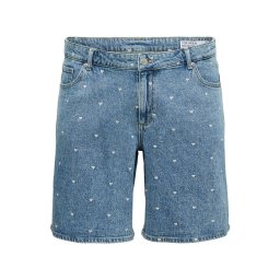 Vero Moda Curve Jeans 'VMCTESS' albastru denim / alb