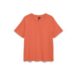 VERO MODA Tricou 'VMPAULINA' portocaliu închis